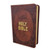 KJV Compact Bible, chestnut brown faux leather