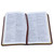 KJV Compact Bible, chestnut brown faux leather