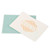 Set of 20 Thank You Cards with Envelopes: Gold lattice