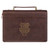 Bible Cover, Extra Large Size, Crown of Thorns, brown faux leather