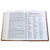 Biblia de Estudio de la Vida Plena RV1960, imit piel , café