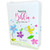 Biblia con Cierre Compacta Letra Grande 11 puntos RV1960, imit piel blanco flores con índice y canto floral
