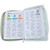 Biblia con Cierre Portátil Letra Grande 12 puntos RV1960, imit piel blanco floral lila con índice y canto floral
