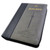 Biblia con Cierre Portátil Letra Grande 12 puntos RV1960, imit piel espada negro gris con índice