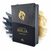 Biblia con Cierre Compacta 11 puntos RV1960, imit piel negro gris león en dorado con índice