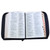 Biblia con Cierre Compacta 11 puntos RV1960 imit piel corona de espinas negro con índice
