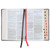 KJV Study Bible with Large Print and Thumb Index, Two-tone black and gray faux leather