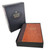 KJV Study Bible with Large Print and Thumb Index, Two-tone toffee and brown faux leather