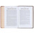 KJV Study Bible with Large Print and Thumb Index, Two-tone toffee and brown faux leather
