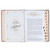 KJV Study Bible with Large Print and Thumb Index, Two-tone toffee and brown faux leather
