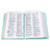 Biblia Portátil Letra Grande 12 puntos RV1960, imit piel verde pastel clásica