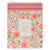 Large Spiral-bound Notepad: Trust - Isaiah 40:31, coral floral hardcover