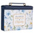 Bible Cover, Strength and dignity, Proverbs 31:25, indigo rose faux leather