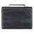 Bible Cover, Trust in the Lord, black and gray faux leather