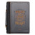 Bible Cover, Trust in the Lord, black and gray faux leather