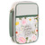 Bible Cover, He Restores My Soul, gray faux leather