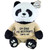 Peluche de Panda: El panda soñador - Salmos 4:8