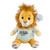 Peluche de León: El león valiente - Josué 1:9
