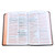Biblia con Letra Grande Manual RV1960, edición especial imit piel café tierra