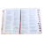 Biblia con Letra Súper Gigante e Imágenes de la Tierra Santa RV1960, tapa dura tela rosa con índice