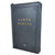 Biblia con Cierre Tamaño Manual RV1960, imit piel gris con índice