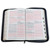Biblia con Cierre Tamaño Manual RV1960, imit piel gris con índice