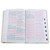 Biblia Tamaño Manual RV1960, tapa dura rosa y verde floral con índice