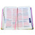 Biblia para Niños con Letra Grande Mayúscula RV1960: Amigos de la Biblia, tapa dura rosado con índice impreso