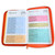 Biblia con Cierre Letra Grande Manual 11 puntos RV1960, imit piel coral delicado