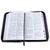 Biblia León con Cierre Letra Grande 12 puntos RV1960, imit piel blanco y negro león con índice
