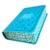 Biblia Compacta con Letra Grande 11 puntos RV1960, imit piel flores turquesa con canto floral