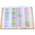 Biblia de Estudio Arcoíris RV1960, imit. piel rosa cuarzo