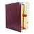 Biblia de Estudio Mundo Hispano, piel europea, color vino