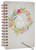 Wirebound Journal, Be Still and know that I am God, Psalm 46:10, floral hardcover