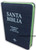 Biblia Letra Gigante Jean con cierre RV1960, tela jean con índice, verde