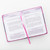 365 Days to Knowing God for Girls, debossed purple patchwork luxleather
