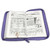 Biblia Letra Grande con Cierre RV1960, imit. piel, manual con bolsillo, lila con índice