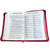 Biblia Letra Grande con Cierre RV1960 Concordancia Amplia, manual imit. piel, rosa con índice