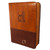 Bible Cover, Large Size, Stand Firm - 1 Corinthians 16:13, luxleather, brown