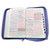 Biblia de Promesas con Cierre Manual RV1960, imit. piel lavanda con índice