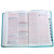 Biblia de Promesas Letra Grande RV1960, imit. piel turquesa con índice