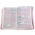 Biblia con Cierre Letra Supergigante 19 puntos RV1960, imit. piel duotono rosado con índice