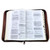 Biblia de Promesas con Cierre Letra Grande RV1960, imi piel. manual café con índice