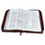 Biblia Letra Grande Manual con Cierre RV1960 imit. piel café con índice