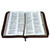 Biblia con Cierre Letra Grande 12 puntos RV1960 imit piel café con índice