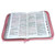 Biblia Manual con Cierre Letra Grande 12 puntos RV1960, imi piel rosa/café con índice