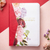 Biblia de Estudio Arcoíris para Mujer con Cierre RV1960, imit piel fucsia y blanco floral con índice
