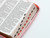 Biblia con Cierre Letra Grande 12 puntos RV1960, imit. piel floral con índice - Mujer Virtuosa