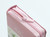 Biblia con Cierre Compacta 11 puntos RV1960 imit piel con canto pintado rosado floral con índice