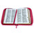 Biblia de Bolsillo con Cierre RV1960 imit piel bifloral rosa y fucsia con índice